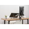 Manhattan Dual Desk Mount for TV & Monitors (Full Motion Spring), For screens 10 inch to 27 inch, C-Clamp or Grommet Assembly,VESA compatibility: 75x75 and 100x100mm -check the dimensions of the four mounting holes on back of screen to ensure it fits,Max 9kg (each),Bracket