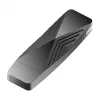 D-Link AX1800 Wi-Fi USB adapteris, belaidis, USB, WLAN, Wi-Fi 6 (802.11ax), 1800 Mbit/s, juodas
