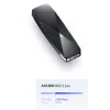D-Link AX1800 Wi-Fi USB adapteris, belaidis, USB, WLAN, Wi-Fi 6 (802.11ax), 1800 Mbit/s, juodas