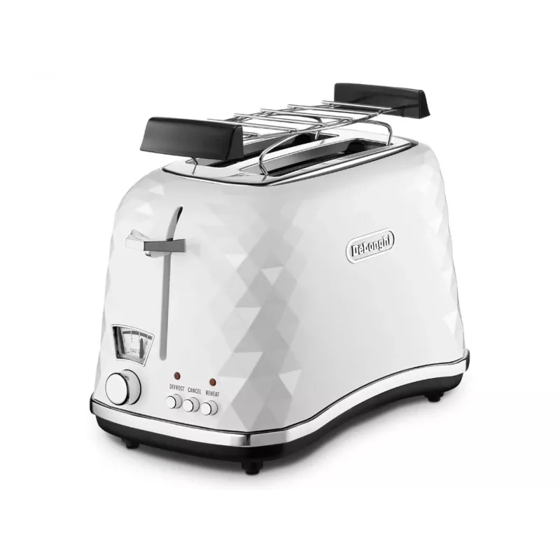 De’Longhi CTJ 2103.W skrudintuvas 2 riekėms 900 W juoda, balta