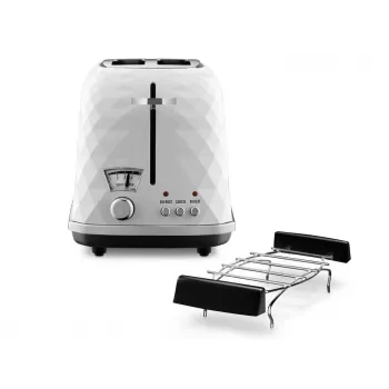 De’Longhi CTJ 2103.W skrudintuvas 2 riekėms 900 W juoda, balta