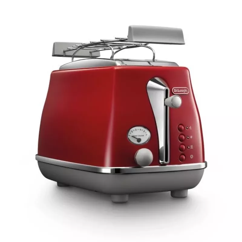 De’Longhi Icona Capitals 6 2 riekėms 900 W raudonas