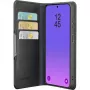 Cellularline Book Agenda 2 - Galaxy A57 knyginis dėklas iš dirbtinės odos su magnetiniu užsegimu, stovo funkcija ir RFID/NFC apsauga bekontaktėms kortelėms.