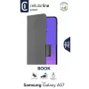Cellularline Book - Galaxy A57 knyginis dėklas su kortelių kišene, magnetiniu užsegimu ir pilna prieiga prie mygtukų ir jungčių.