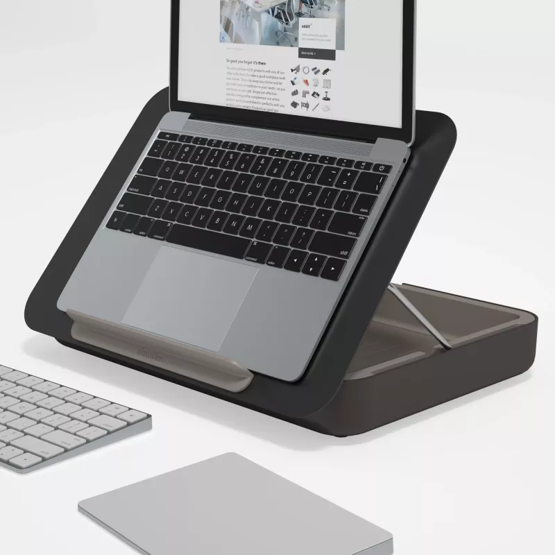 Dataflex Addit Bento® ergonomic toolbox 903, Nešiojamojo kompiuterio stovas, Juoda, 38.1 cm (15 colių), 38.1 cm (15 colių), 38.1 cm (15 colių), 6 kg