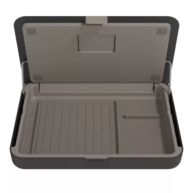 Dataflex Addit Bento® ergonomic toolbox 903, Nešiojamojo kompiuterio stovas, Juoda, 38.1 cm (15 colių), 38.1 cm (15 colių), 38.1 cm (15 colių), 6 kg