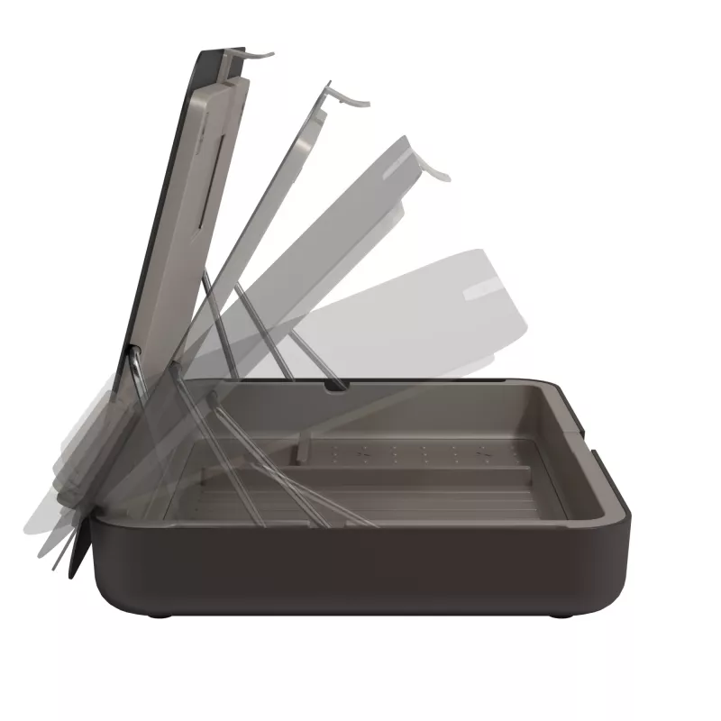 Dataflex Addit Bento® ergonomic toolbox 903, Nešiojamojo kompiuterio stovas, Juoda, 38.1 cm (15 colių), 38.1 cm (15 colių), 38.1 cm (15 colių), 6 kg