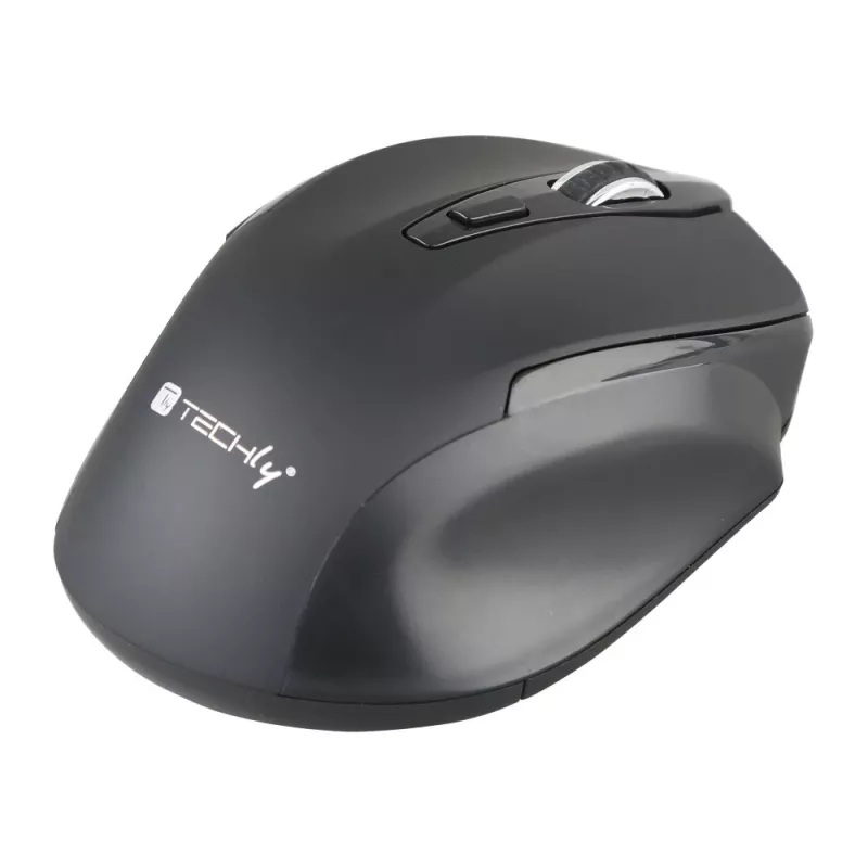 Techly IM 102-WBK pelė Biuro Dešiniarankiams RF belaidė Optinė 1600 DPI