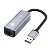 Techly IDATA USB-ETGIGA-AA nešiojo kompiuterio dokas / prievadų atkartotuvis Laidinis USB 3.2 Gen 1 (3.1 Gen 1) Type-A Juoda, Sidabrinė
