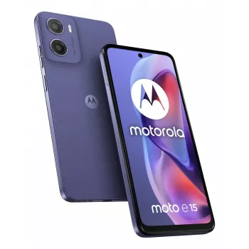 Motorola moto e15 16,9 cm (6,67 colio) Dual SIM Android 14 Go edition 4G USB Type-C 2 GB 64 GB 5200 mAh Levandų