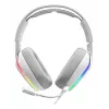 Glorious Gaming Glorious GHS Eternal RGB - stereofoninės RGB žaidimų ausinės, skirtos PC, PS5, PS4, Switch - pagal užsakymą suderintos kampinės tvarkyklės, reguliuojamas itin aiškus nuimamas mikrofonas, USB-C - patvarios, visos dienos/nakties komfortas - baltos