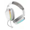 Glorious Gaming Glorious GHS Eternal RGB - stereofoninės RGB žaidimų ausinės, skirtos PC, PS5, PS4, Switch - pagal užsakymą suderintos kampinės tvarkyklės, reguliuojamas itin aiškus nuimamas mikrofonas, USB-C - patvarios, visos dienos/nakties komfortas - baltos