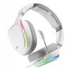 Glorious Gaming Glorious GHS Eternal RGB - stereofoninės RGB žaidimų ausinės, skirtos PC, PS5, PS4, Switch - pagal užsakymą suderintos kampinės tvarkyklės, reguliuojamas itin aiškus nuimamas mikrofonas, USB-C - patvarios, visos dienos/nakties komfortas - baltos
