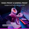 Glorious Gaming Glorious GHS Eternal RGB - stereofoninės RGB žaidimų ausinės, skirtos PC, PS5, PS4, Switch - pagal užsakymą suderintos kampinės tvarkyklės, reguliuojamas itin aiškus nuimamas mikrofonas, USB-C - patvarios, visos dienos/nakties komfortas - baltos