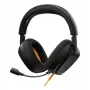 Glorious Gaming Glorious GHS Eternal - Stereo žaidimų ausinės kompiuteriui, PS5, PS4, Xbox, Switch - specialiai suderintos kampuotos tvarkyklės, reguliuojamas krištolo skaidrumo nuimamas mikrofonas, 3,5 mm - patvarios, visos dienos/nakties komfortas - juodos