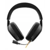 Glorious Gaming Glorious GHS Eternal - Stereo žaidimų ausinės kompiuteriui, PS5, PS4, Xbox, Switch - specialiai suderintos kampuotos tvarkyklės, reguliuojamas krištolo skaidrumo nuimamas mikrofonas, 3,5 mm - patvarios, visos dienos/nakties komfortas - juodos