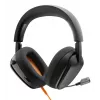 Glorious Gaming Glorious GHS Eternal - Stereo žaidimų ausinės kompiuteriui, PS5, PS4, Xbox, Switch - specialiai suderintos kampuotos tvarkyklės, reguliuojamas krištolo skaidrumo nuimamas mikrofonas, 3,5 mm - patvarios, visos dienos/nakties komfortas - juodos
