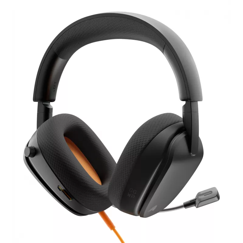Glorious Gaming Glorious GHS Eternal - Stereo žaidimų ausinės kompiuteriui, PS5, PS4, Xbox, Switch - specialiai suderintos kampuotos tvarkyklės, reguliuojamas krištolo skaidrumo nuimamas mikrofonas, 3,5 mm - patvarios, visos dienos/nakties komfortas - juodos