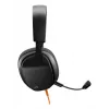 Glorious Gaming Glorious GHS Eternal - Stereo žaidimų ausinės kompiuteriui, PS5, PS4, Xbox, Switch - specialiai suderintos kampuotos tvarkyklės, reguliuojamas krištolo skaidrumo nuimamas mikrofonas, 3,5 mm - patvarios, visos dienos/nakties komfortas - juodos
