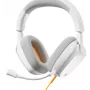 Glorious Gaming Glorious GHS Eternal - Stereo žaidimų ausinės, skirtos PC, PS5, PS4, Xbox, Switch - specialiai suderinti kampuoti garsiakalbiai, reguliuojamas krištolo skaidrumo nuimamas mikrofonas, 3,5 mm - patvarios, visos dienos/nakties komfortas - balta