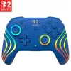 Laidinis ir belaidis žaidimų pultas Turtle Beach Afterglow Wave Blue, skirtas Nintendo Switch 2 – Bluetooth/USB-C, RGB, įmontuota 20 val. baterija, 3 m laidas
