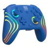 Laidinis ir belaidis žaidimų pultas Turtle Beach Afterglow Wave Blue, skirtas Nintendo Switch 2 – Bluetooth/USB-C, RGB, įmontuota 20 val. baterija, 3 m laidas