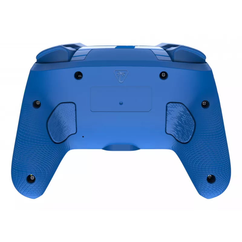 Laidinis ir belaidis žaidimų pultas Turtle Beach Afterglow Wave Blue, skirtas Nintendo Switch 2 – Bluetooth/USB-C, RGB, įmontuota 20 val. baterija, 3 m laidas