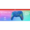 Laidinis ir belaidis žaidimų pultas Turtle Beach Afterglow Wave Blue, skirtas Nintendo Switch 2 – Bluetooth/USB-C, RGB, įmontuota 20 val. baterija, 3 m laidas