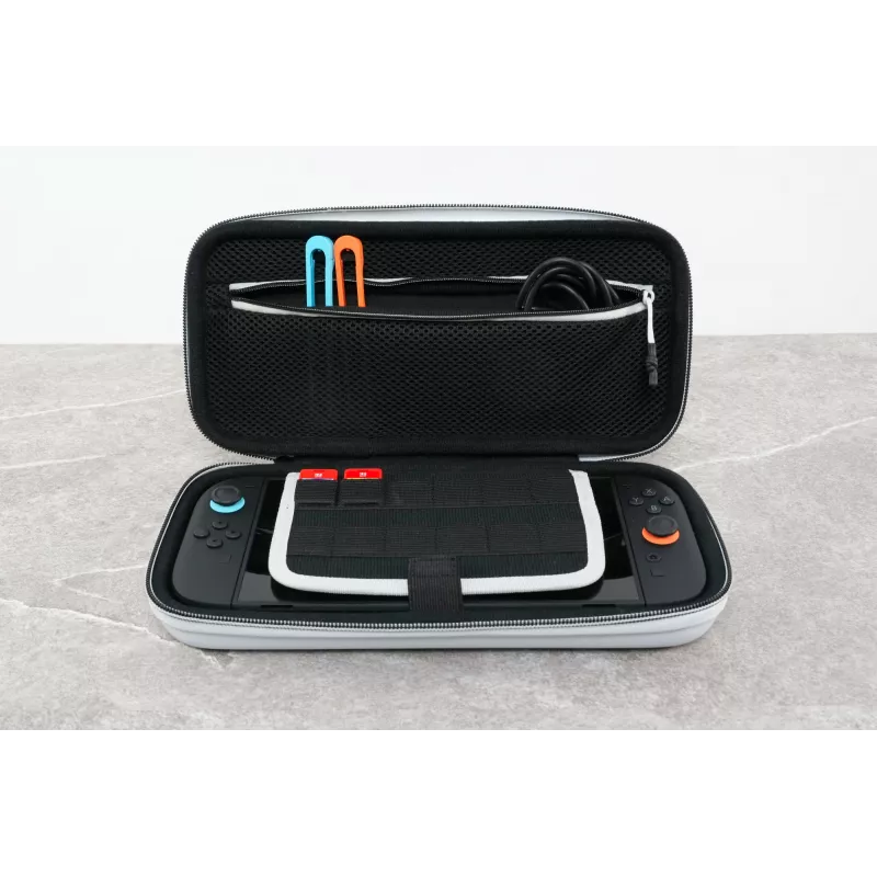 Turtle Beach PlayTrek Stellar White Travel Case oficialiai licencijuotas Nintendo Switch 2