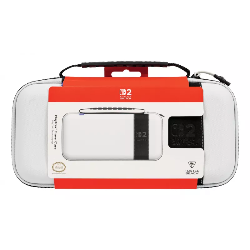 Turtle Beach PlayTrek Stellar White Travel Case oficialiai licencijuotas Nintendo Switch 2