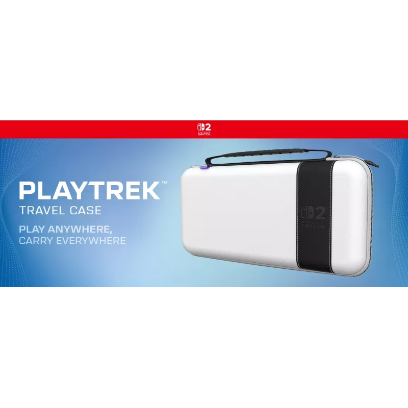Turtle Beach PlayTrek Stellar White Travel Case oficialiai licencijuotas Nintendo Switch 2