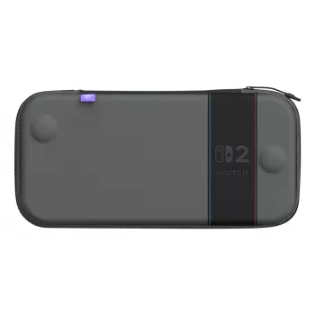 Keliautojo dėklas Turtle Beach PlayTrek plonas Case, skirtas Nintendo Switch 2 – anglies juodumo, 290×58×145 mm