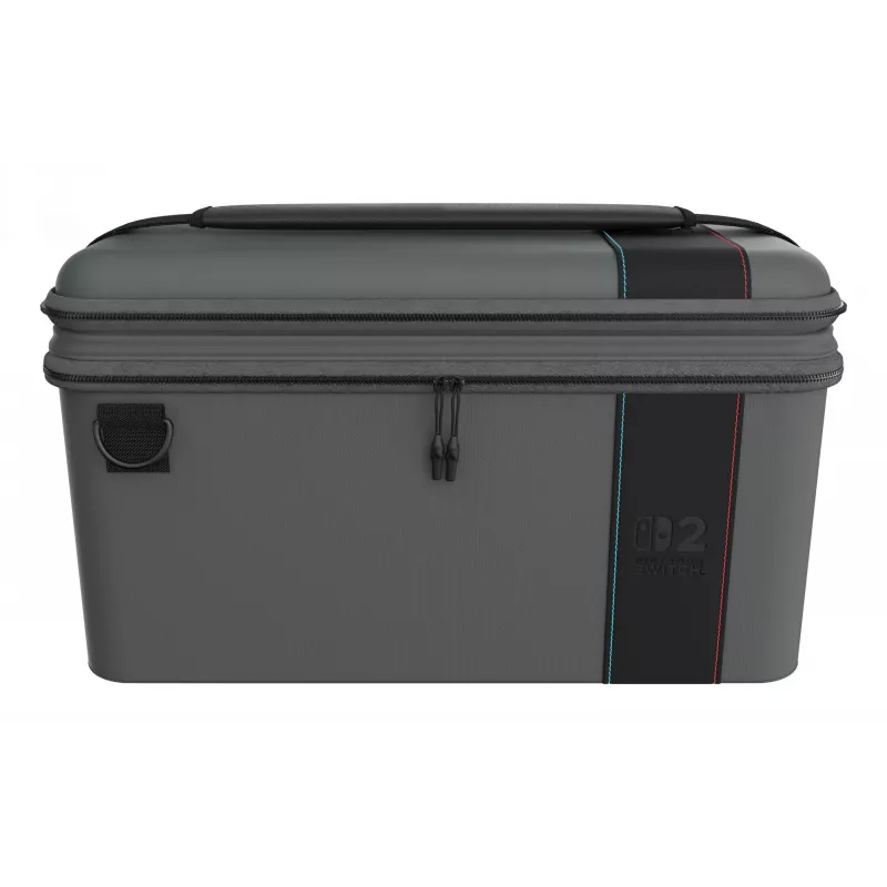 Turtle Beach PlayTrek Charcoal Juoda 2-in-1 dėklas. Oficialiai licencijuotas Nintendo Switch 2