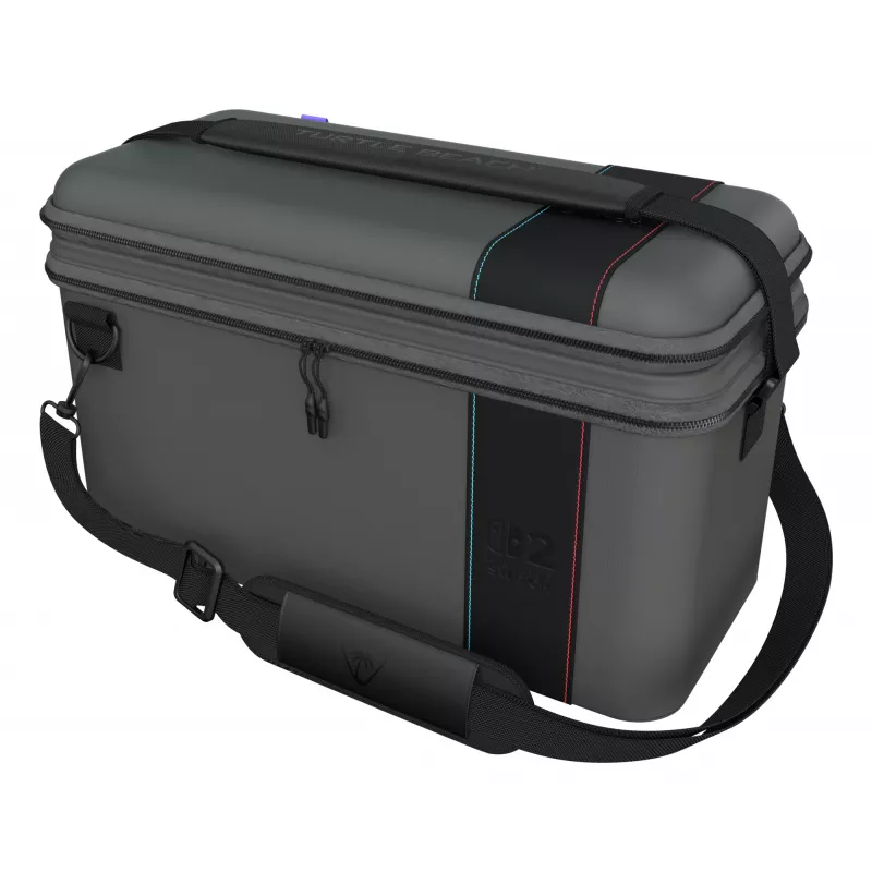 Turtle Beach PlayTrek Charcoal Juoda 2-in-1 dėklas. Oficialiai licencijuotas Nintendo Switch 2