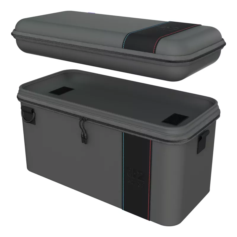 Turtle Beach PlayTrek Charcoal Juoda 2-in-1 dėklas. Oficialiai licencijuotas Nintendo Switch 2