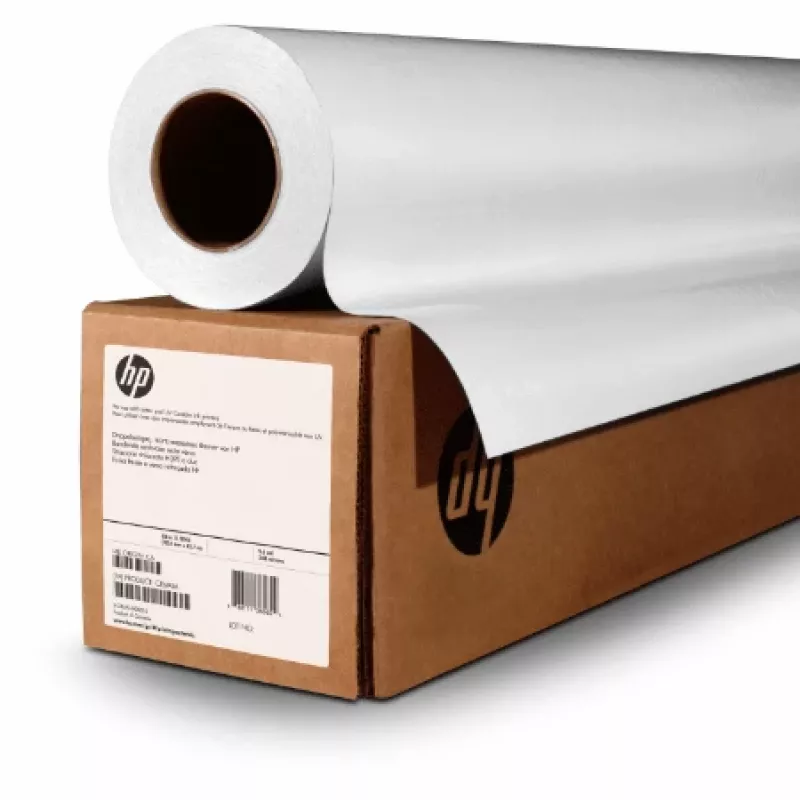 Didelio formato HP universalus popierius, ritinys 24 col., 61 cm × 45,7 m, 80 g/m², 106 µm, matinis — 4 pakuotė