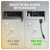 Axagon ADA-HA USB-A į 3,5 mm lizdą Hi-Res DAC garso adapteris, 384 kHz/32 bitų, stereofoninis