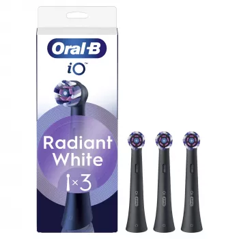 „Oral-B 80782595“ dantų šepetėlio galvutė 3 vnt. Juoda