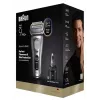 Plėvelinis barzdaskutė Braun Series 9 Pro+ 9667CC Sidabrinis Nerūdijantis plienas