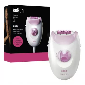 Braun Silk-epil 3-000 20 pincetų rožinis
