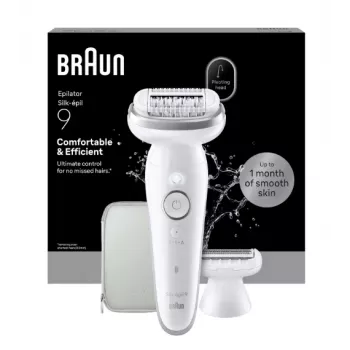 Braun Silk-épil 9 Silk·épil 9 9-030 40 pincetų Baltas