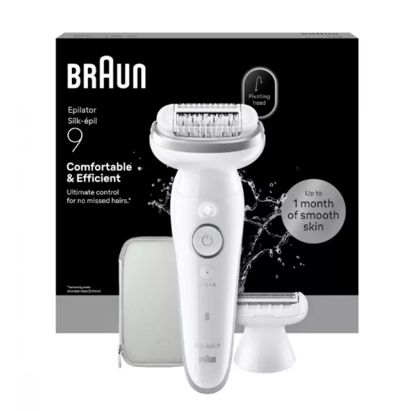 Braun Silk-épil 9 Silk·épil 9 9-030 40 pincetų Baltas