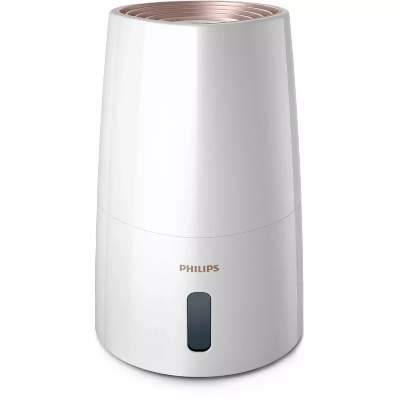 Drėkintuvas Philips HU3916/10 3 L ultragarsinis, 25 W, balta/rožinio aukso spalva, 250×250×375 mm
