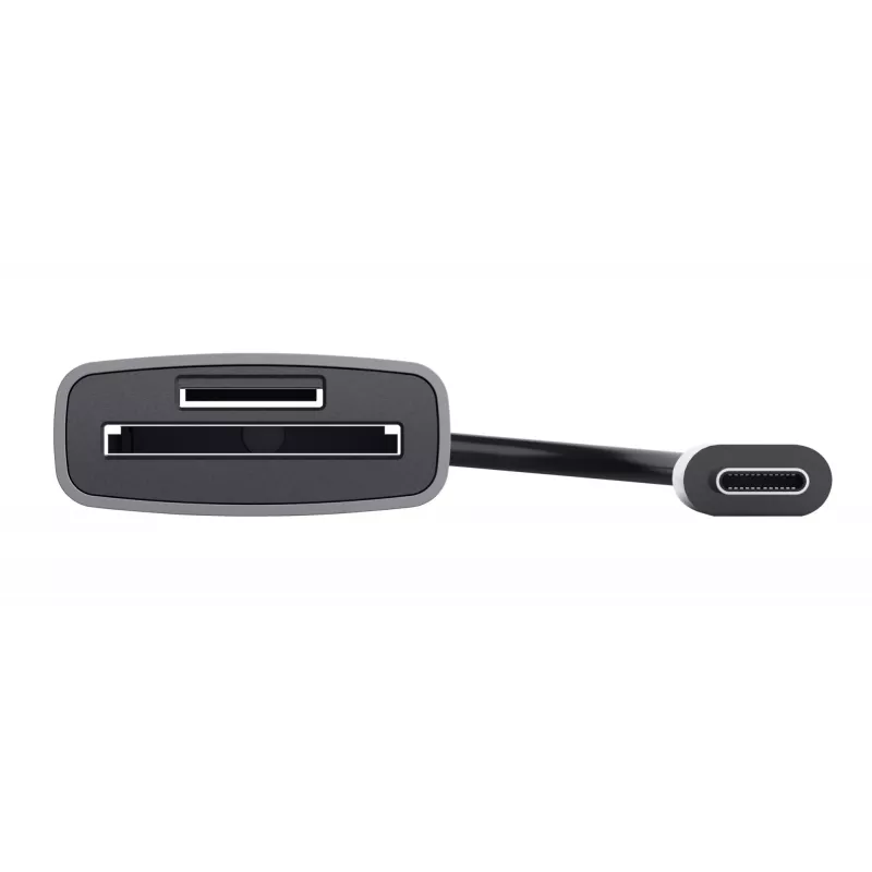 Trust 24136 kortelių skaitytuvas USB 3.2 Gen 1 (3.1 Gen 1) Type-C aliuminis