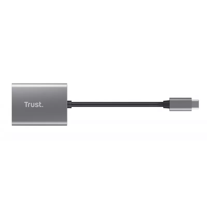 Trust 24136 kortelių skaitytuvas USB 3.2 Gen 1 (3.1 Gen 1) Type-C aliuminis