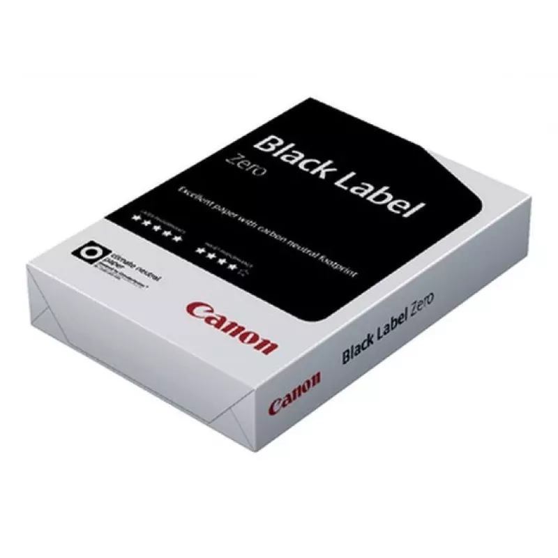 Canon Juoda Label Zero FSC spausdinimo popierius A4 (210x297 mm) 500 lapų baltas