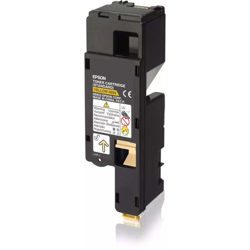Epson standartinės talpos dažų kasetė geltona 0,7k, 700 puslapių, Geltona, 1 vnt.