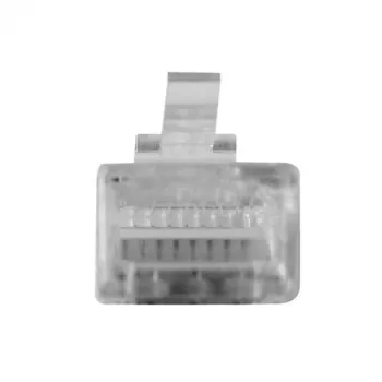 ACT RJ45 (8P/8C) modulinė jungtis apvaliam kabeliui su kietaisiais laidininkais