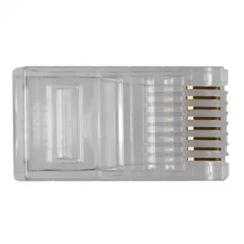 ACT RJ45 (8P/8C) modulinė jungtis apvaliam kabeliui su kietaisiais laidininkais