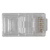 ACT RJ45 (8P/8C) modulinė jungtis apvaliam kabeliui su kietaisiais laidininkais